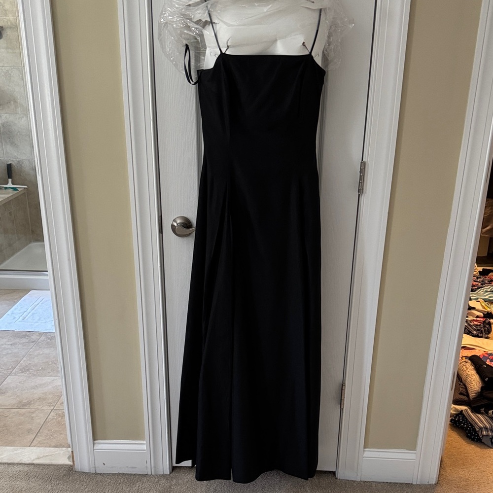 Black formal dress